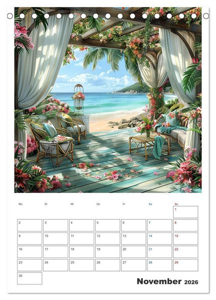 Produktbild: Sand zwischen den Zehen (Tischkalender 2026 DIN A5 hoch), CALVENDO Monatskalender