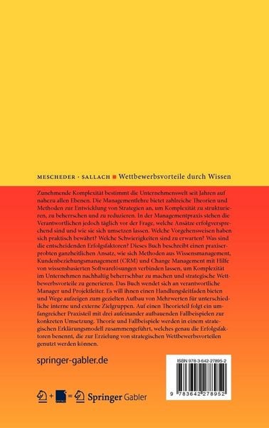 Produktbild: Wettbewerbsvorteile durch Wissen