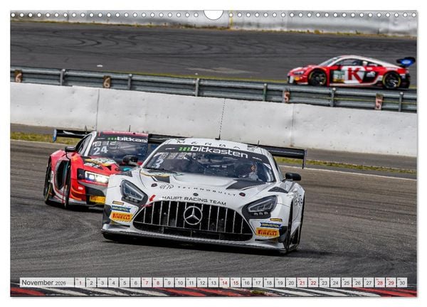 Produktbild: Schwaben Pfeile - STARS beim GT MASTERS (Wandkalender 2026 DIN A3 quer), CALVENDO Monatskalender
