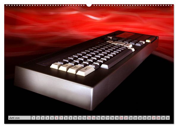 Produktbild: Computer der 80er (hochwertiger Premium Wandkalender 2026 DIN A2 quer), Kunstdruck in Hochglanz