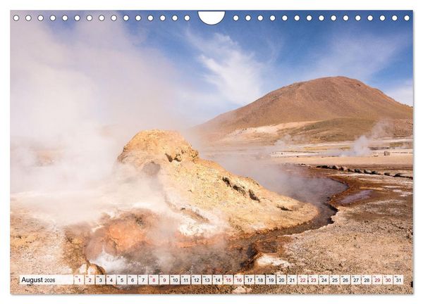 Produktbild: Chile - Facetten landschaftlicher Vielfalt (Wandkalender 2026 DIN A4 quer), CALVENDO Monatskalender