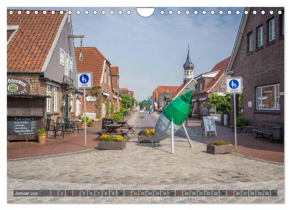 Produktbild: Hooksiel im Friesland (Wandkalender 2026 DIN A4 quer), CALVENDO Monatskalender