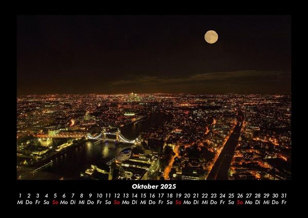 Produktbild: London - Impressionen 2025 Fotokalender DIN A3