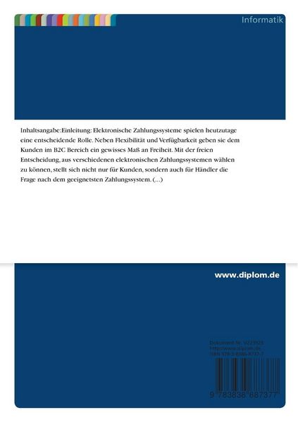 Produktbild: Elektronische Zahlungssysteme