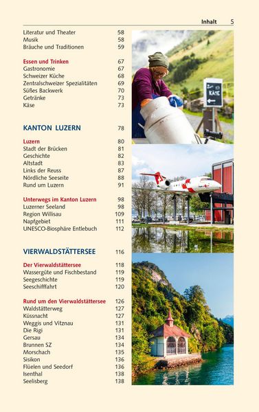 Produktbild: TRESCHER Reisef&uuml;hrer Zentralschweiz