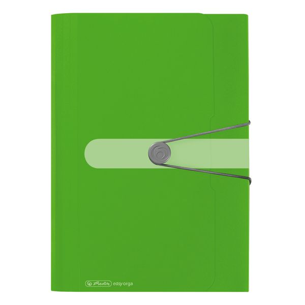 Produktbild: Herlitz F&auml;chermappe A4 PP 12 F&auml;cher apfel