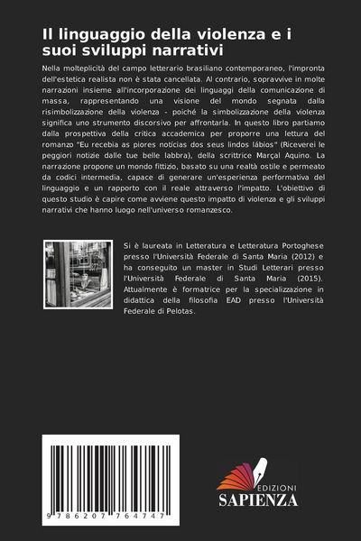 Produktbild: Il linguaggio della violenza e i suoi sviluppi narrativi