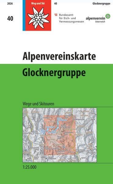 Produktbild: Alpenvereinskarte