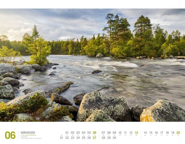 Produktbild: Norwegen Kalender 2027 | Unterwegs zwischen Fjordland und Nordkap