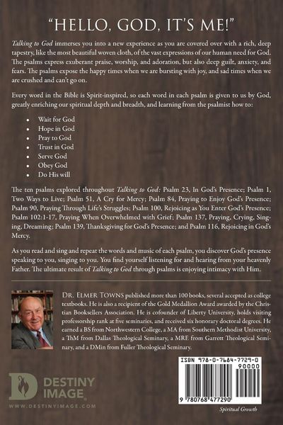 Produktbild: Talking to God- Using Ten Psalms