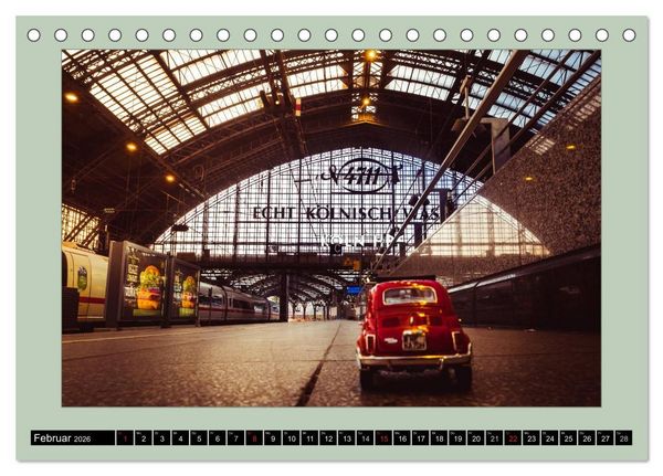 Produktbild: Die Knutschkugel in K&ouml;ln (Tischkalender 2026 DIN A5 quer), CALVENDO Monatskalender