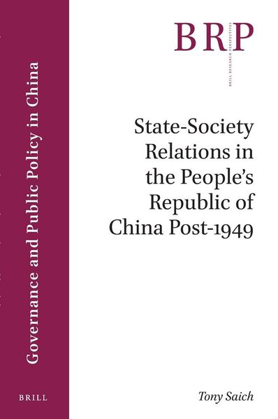 Produktbild: State-Society Relations in the People's Republic of China Post-1949