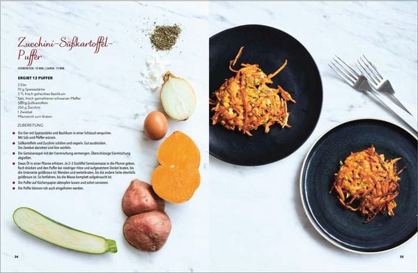 Produktbild: S&uuml;&szlig;kartoffel - die besten Rezepte f&uuml;r P&uuml;ree, Pommes, Bowls, Currys, Suppen, Salate, Chips und Dips. Glutenfrei