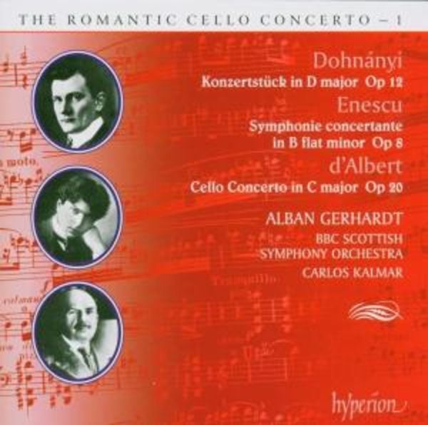 Romantic Cello Concerto Vol.01 - Alban Gerhardt,Kalmar,Bbcs, CD