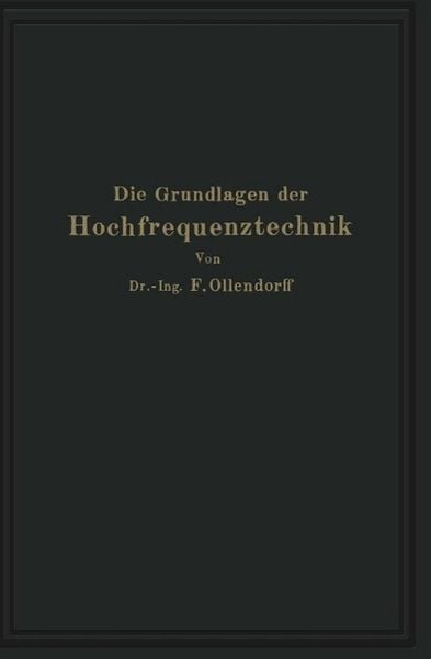 Produktbild: Die Grundlagen der Hochfrequenztechnik