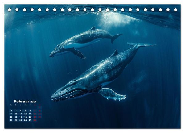 Produktbild: Meeresgr&ouml;&szlig;en (Tischkalender 2026 DIN A5 quer), CALVENDO Monatskalender