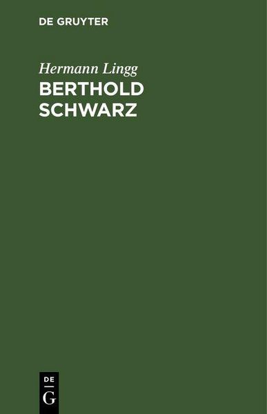 Produktbild: Berthold Schwarz