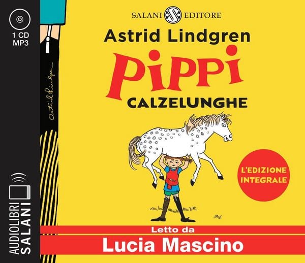 Produktbild: Pippi Calzelunghe letto da Lucia Mascino. Audiolibro. CD Audio formato MP3