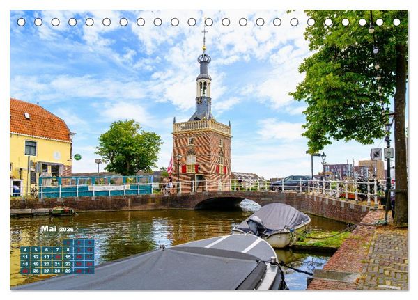 Produktbild: Der Nordholland-Kanal (Tischkalender 2026 DIN A5 quer), CALVENDO Monatskalender