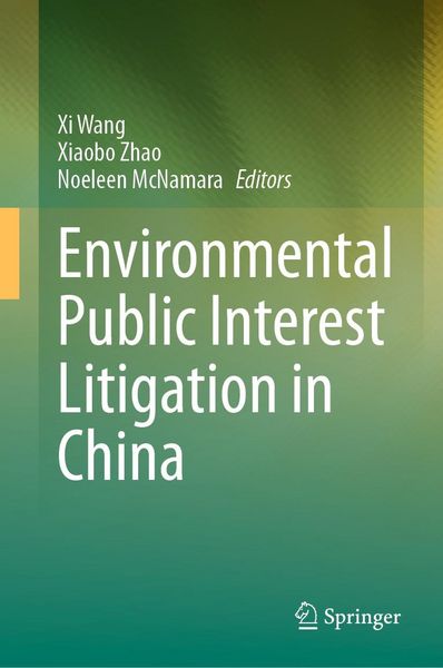 Produktbild: Environmental Public Interest Litigation in China