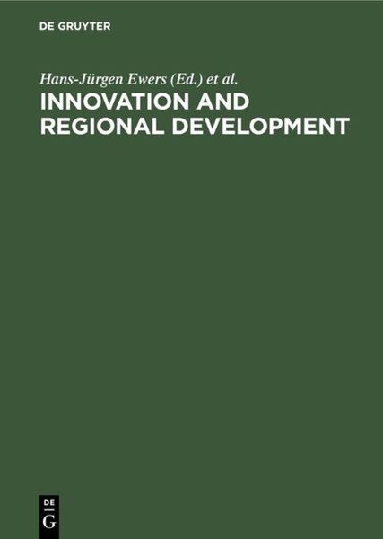 Produktbild: Innovation and Regional Development