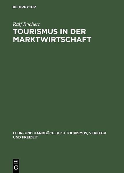 Produktbild: Tourismus in der Marktwirtschaft