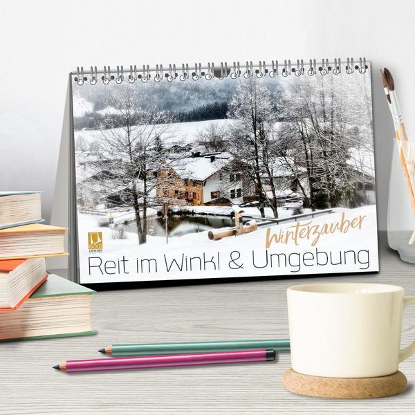 Produktbild: WINTERZAUBER Reit im Winkl und Umgebung (Tischkalender 2026 DIN A5 quer), CALVENDO Monatskalender