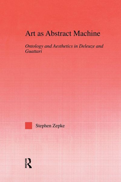 Produktbild: Art as Abstract Machine