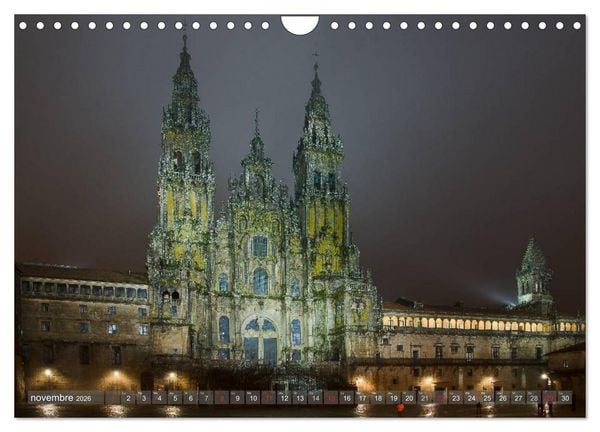 Produktbild: Le Nord de l'Espagne (Calendrier mural 2026 DIN A4 vertical), CALVENDO calendrier mensuel