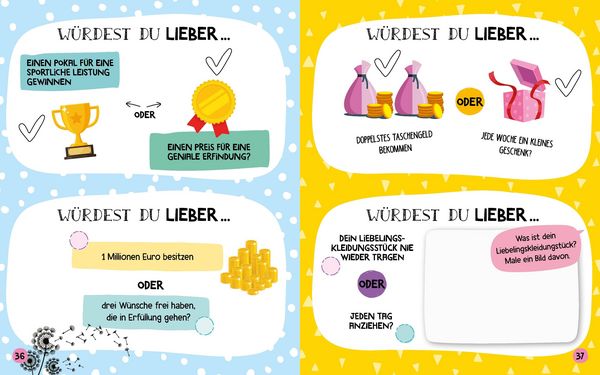 Produktbild: So bin ich! Mein Eintragbuch. 150 Fragen: Was w&uuml;rde ich lieber