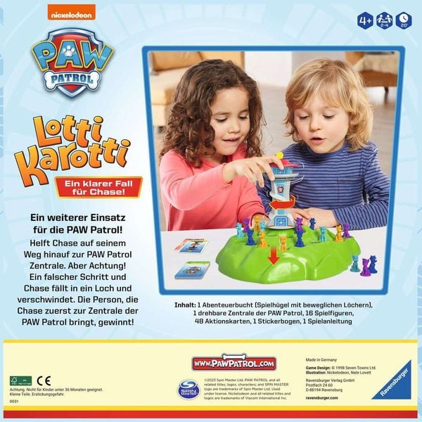 Produktbild: Paw Patrol: Lotti Karotti - Kinderspiel ab 4 Jahre
