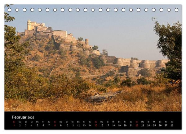 Produktbild: Indien, vom Taj Mahal zur W&uuml;ste Thar (Tischkalender 2026 DIN A5 quer), CALVENDO Monatskalender