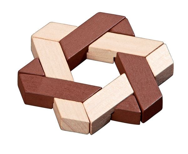 Produktbild: Philos 6922 - Holzpuzzle-Sortiment, mit 10 unterschiedlichen Knobelspielen