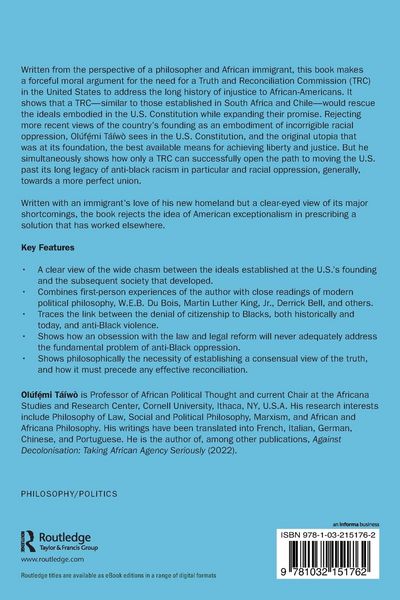 Produktbild: Does the U.S. Need a Truth and Reconciliation Commission?