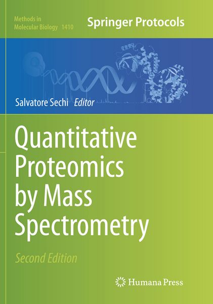 Produktbild: Quantitative Proteomics by Mass Spectrometry