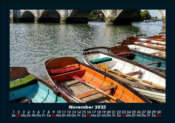 Produktbild: Boote 2025 Fotokalender DIN A5