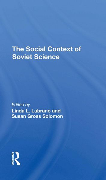 Produktbild: The Social Context Of Soviet Science