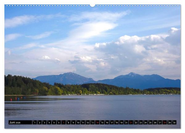 Produktbild: Am sch&ouml;nen Chiemsee (Wandkalender 2026 DIN A2 quer), CALVENDO Monatskalender