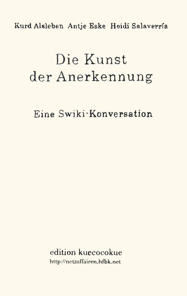 Produktbild: Die Kunst der Anerkennung