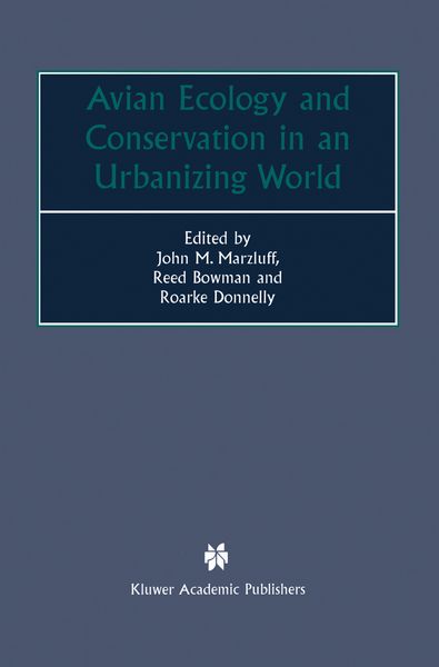 Produktbild: Avian Ecology and Conservation in an Urbanizing World