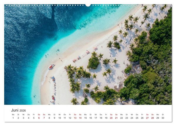 Produktbild: Venezuela - Eine Reise entlang der Karibikk&uuml;ste. (Wandkalender 2026 DIN A2 quer), CALVENDO Monatskalender