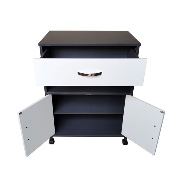 Produktbild: HTI-Living K&uuml;chenschrank Grau/Wei&szlig; Blanca K&uuml;chenschrank Grau/Wei&szlig; Blanca