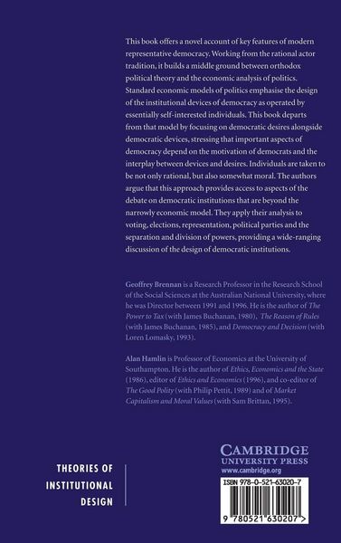 Produktbild: Democratic Devices and Desires