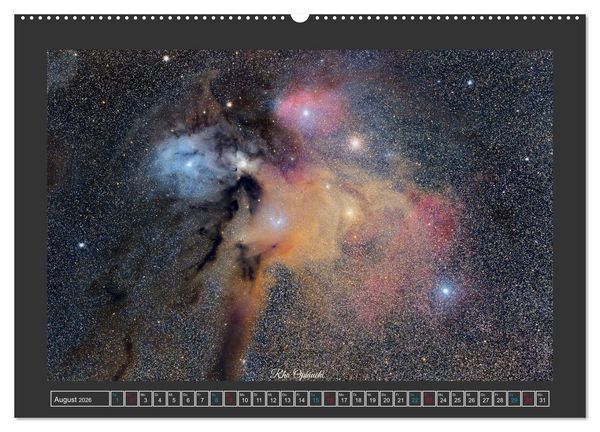 Produktbild: Faszination Universum (Wandkalender 2026 DIN A2 quer), CALVENDO Monatskalender