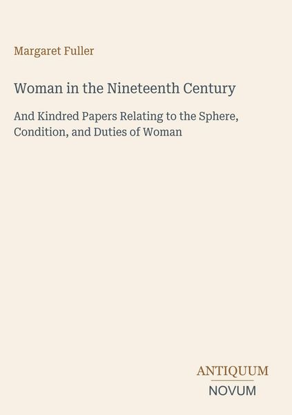 Produktbild: Woman in the Nineteenth Century