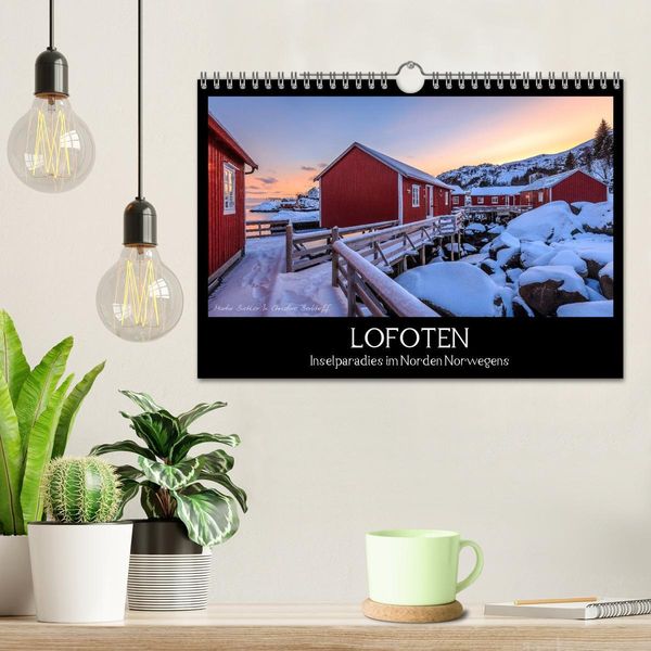 Produktbild: LOFOTEN - Inselparadies im Norden Norwegens (Wandkalender 2026 DIN A4 quer), CALVENDO Monatskalender