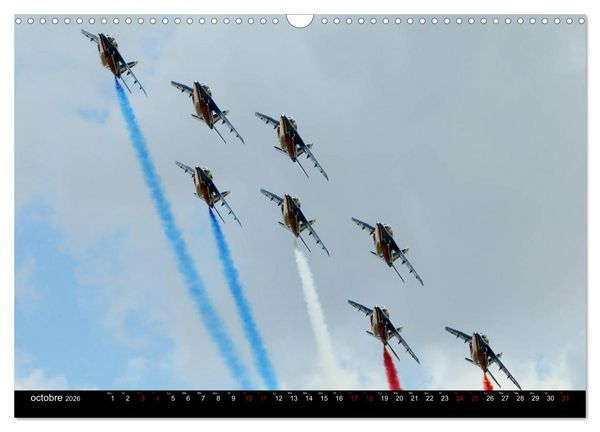 Produktbild: Arabesques dans le ciel de France (Calendrier mural 2026 DIN A3 vertical), CALVENDO calendrier mensuel