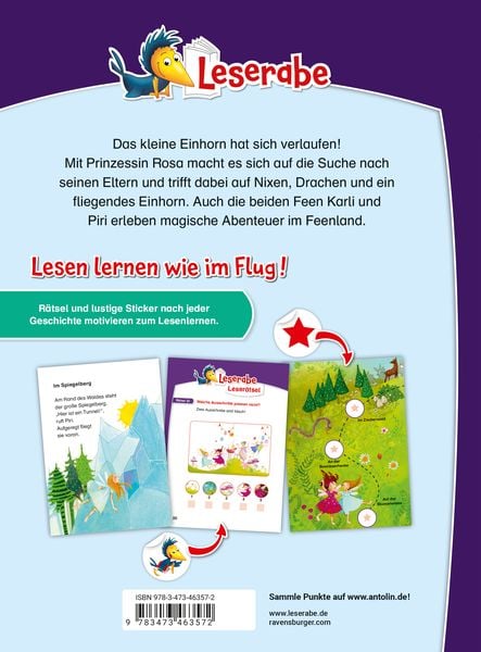 Produktbild: Leserabe Sonderausgaben - Einhorn- und Feengeschichten zum Lesenlernen
