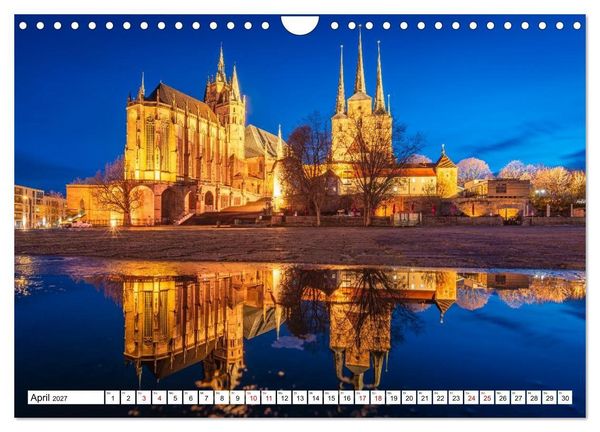 Produktbild: Deutsche St&auml;dte im sch&ouml;nsten Licht (Wandkalender 2027 DIN A4 quer), CALVENDO Monatskalender
