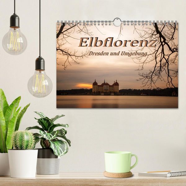 Produktbild: Elbflorenz - Dresden und Umgebung (Wandkalender 2026 DIN A4 quer), CALVENDO Monatskalender